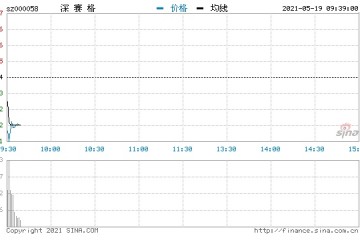 受赛格广场大厦晃动影响深赛格大幅低开